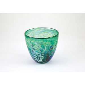 Peter Raos, Monet garden vase, etched signature & dated 1994 12…