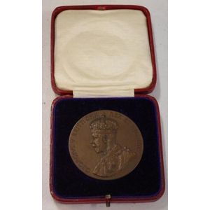 1925 British Empire Exhibition Medal, in original case