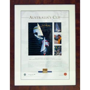Louis Vuitton Poster Original Poster America's Cup 1983 Boat Races
