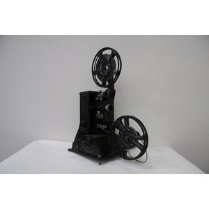 A Pathe Baby reel to reel movie projector, 47 cm high, 36 cm…