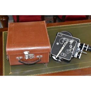 Paillard Bolex, hand held cine-camera in original case with…