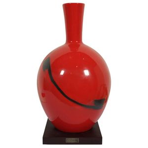 Contemporary Doulton Pottery Vase in Ox Blood Red Glaze - Royal Doulton ...