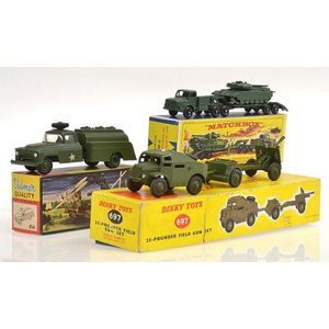 Vintage British Dinky Toys military vehicles and equipment - price ...