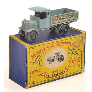 Matchbox Models of Yesteryear no.6 A.E.C. 'Y' type lorry pale…