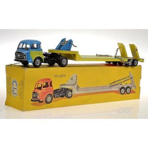 CIJ 4/75 plate-Forme Surbaissee Avec Treuil, lime yellow and…
