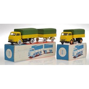 CIJ Europarc 4/76 Camion Bache type S.7, yellow cab and chassis,…