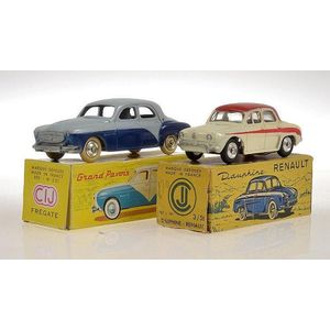 Two CIJ models, including 3/52 Fregate two-tone powder blue…