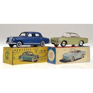 Two CIJ models, including 3/58 Floride with detachable roof,…