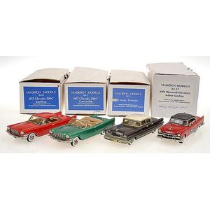 Four Madison models, including NR 1 Chrysler Convertible; NR 2…