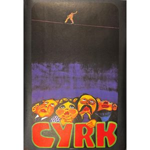 Jan Sawka (1946-2012), CRYK (Circus), original colour…