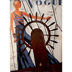 Vogue July 1931, France, original colour lithographic magazine…