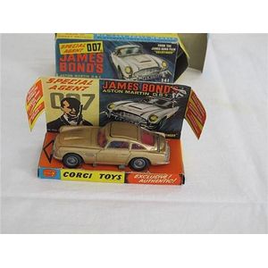 A Corgi toy, model 261 James Bond Aston Martin DB5, complete…