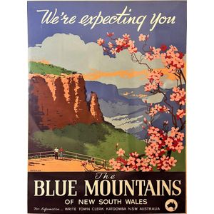 Vintage Australian tourism posters - price guide and values