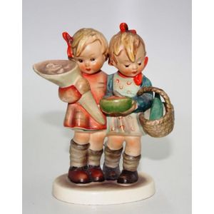 Early Goebel Hummel two girls with basket/flowers marks circa… - Goebel ...