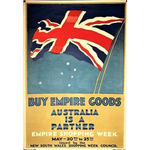 Buy Empire Goods: Australia is a Partner, original colour…
