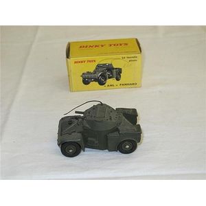Boxed French Dinky Toys Panhard Armoured Car (No. 814) - Branded