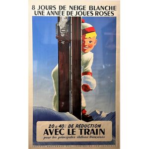 Louis Vuitton Poster Rare French Advertisement Rare Vintage 