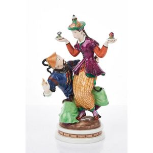 Gerhard Henning for Royal Copenhagen, porcelain figurine of a&hellip;