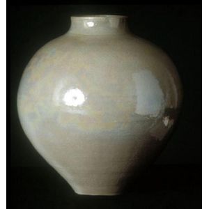 Greg Daly (b. 1954) cream lustre jar stoneware and lustre glaze,&hellip;