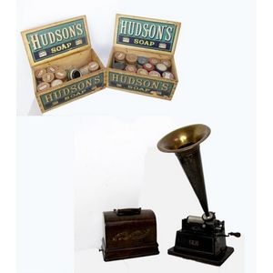 An Edison standard cylinder Phonograph. Together with original…
