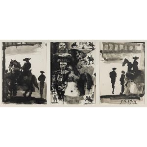 Picasso, Pablo, Spanish 1881-1973 3 Plates, 36, 37 & 50 from…