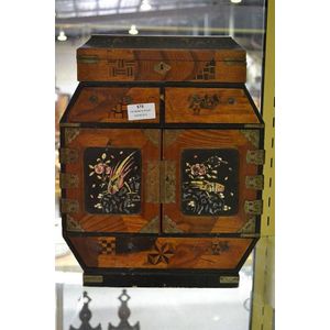 Japanese Export Marquetry Cabinet, Meiji Period (1868-1911) (item #1367358)