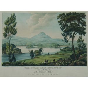 Joseph Lycett, 'The Sugarloaf mountain, near Newcastle, New…