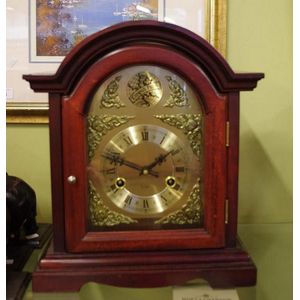 36cm Tempus Fugit Mantle Clock with Striking Movement - Clocks - Mantle ...