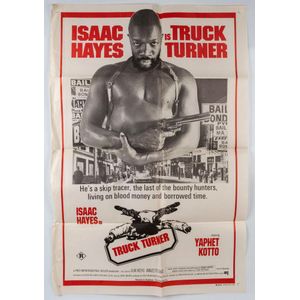 Isaac Hayes: two original Australian release one sheet movie…