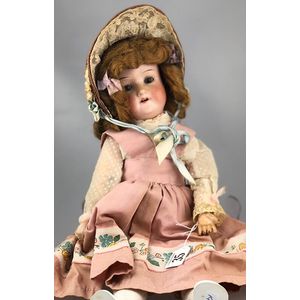 Heubach Koppelsdorf Doll, brown sleeping eyes, light brown…