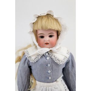 Kling Shoulder Plate Doll, brown sleeping eyes blonde hair wig…