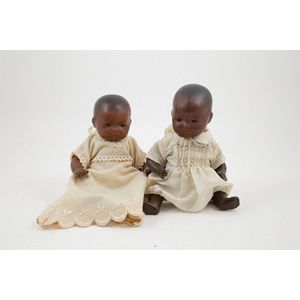 AM Dream Baby as above on rag body 17 cm together with tiny…