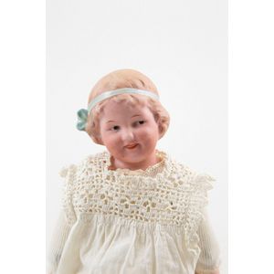 Gebruder Heubach 'Coquette' Character Shoulder Plate Doll, all…