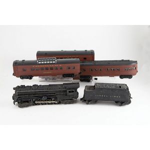 Lionel Lines Steam Train with Pennsylvania Passenger Cars - Railway ...