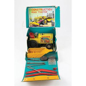Boxed San Marusan Toys, Japan Construction Road Tractor,…