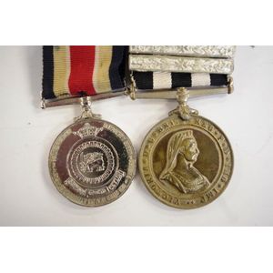 Two Ceylon Police medals 1. St John's Ambulance Brigade Long…