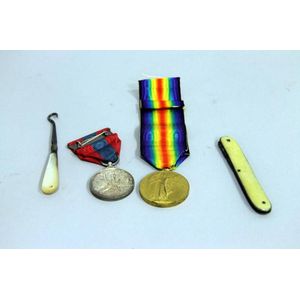 A World War I Victory Medal 1914 -'19 and a General Service…