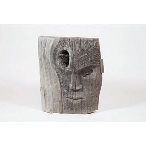 Contemporary Maori carved totem fine traditional carving…