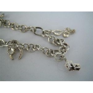 11g Silver Charm Bracelet - Bracelets/Bangles - Jewellery