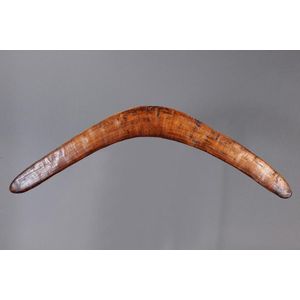 Australian Aboriginal artefacts: boomerangs - price guide and values