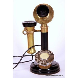 Early 20th Century Kellogg Stick Telephone - Telephones - Sundries