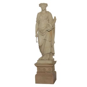 A German terracotta statue of the goddess Demeter, Second-half…