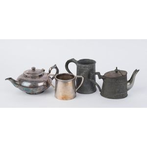 Antique or vintage pewter tea and coffee pots price guide and values