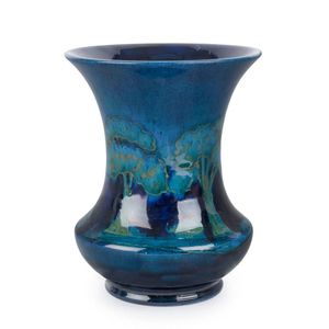 blue english pottery