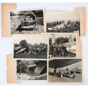 Air Ministry Photographs of WWII Plane Shootdowns and Bombings ...