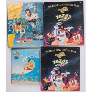1996 Tazos 'Space Jam' Collectors album: with complete set of…
