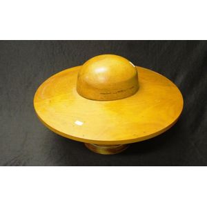 Antique and vintage wooden hat blocks and hat stretchers - price guide and  values