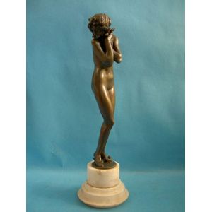 French Art Deco figure, c.1930, by Claire Jeanne Roberte…