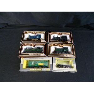 Four Mainline Model Railways Locomotives along with a pair of…