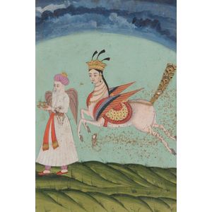 A Mughal miniature painting, Northern India, late18th/early…